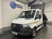 2023 Mercedes-Benz Sprinter 2.1 314 CDI Double cab tipper 2dr Diesel Manual RWD 