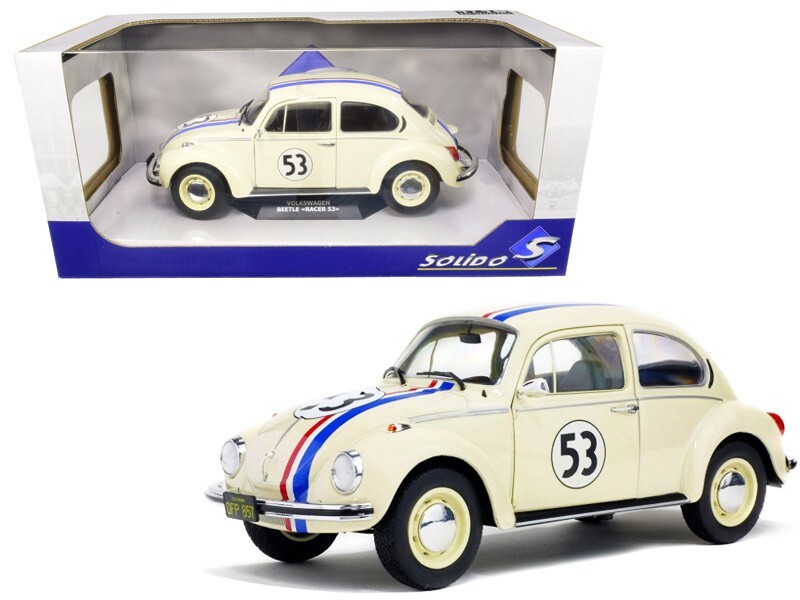 Solido ソリド フォルクスワーゲンビートル Herbie 1/18 1973 VW Beetle Herbie 1:18 Diecast – Fast Lane Classic Cars