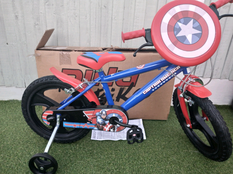 captain america bike 12 inch