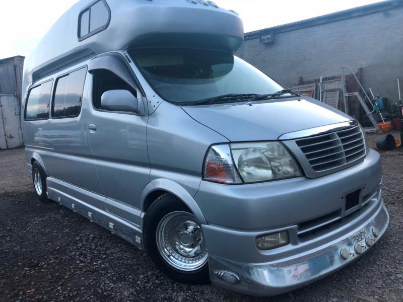 Toyota GRAND HIACE 4 BERTH MOTORHOME CAMPER 3.4 V6 LPG RUST FREE SHOWER