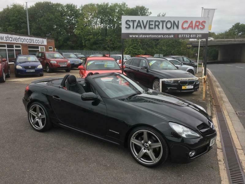 2008 Mercedes SLK SLK 200 KOMPRESSOR Petrol Convertible Black Automatic