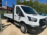 2022 Ford Transit T350 2.0TDCi S/Cab LEADER L4 4M XLWB Dropside DRW 130PS Dropsi