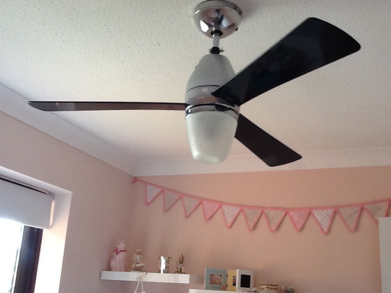 Black And Silver B Q Whoosh Ceiling Fan In Bournemouth Dorset Gumtree