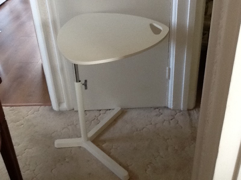 Overbed table/ side table white Ikea in Guildford, Surrey Gumtree