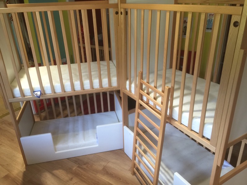 Bunkcot 3 in 1 bed or twin beds. Cot bunk beds in Poole, Dorset Gumtree