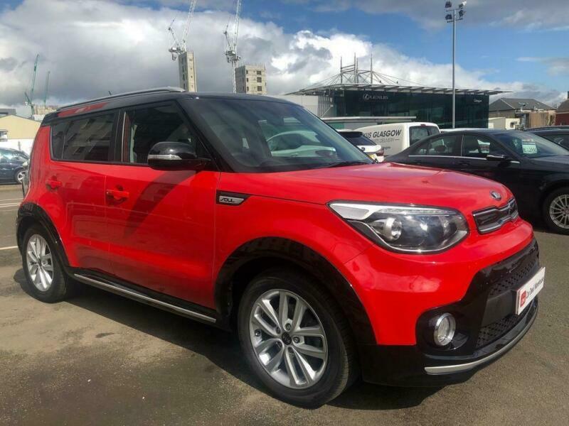 Kia soul red
