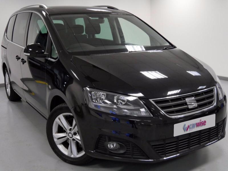 2016 SEAT Alhambra 2.0 TDI CR SE [150] 5dr DSG Diesel black Automatic