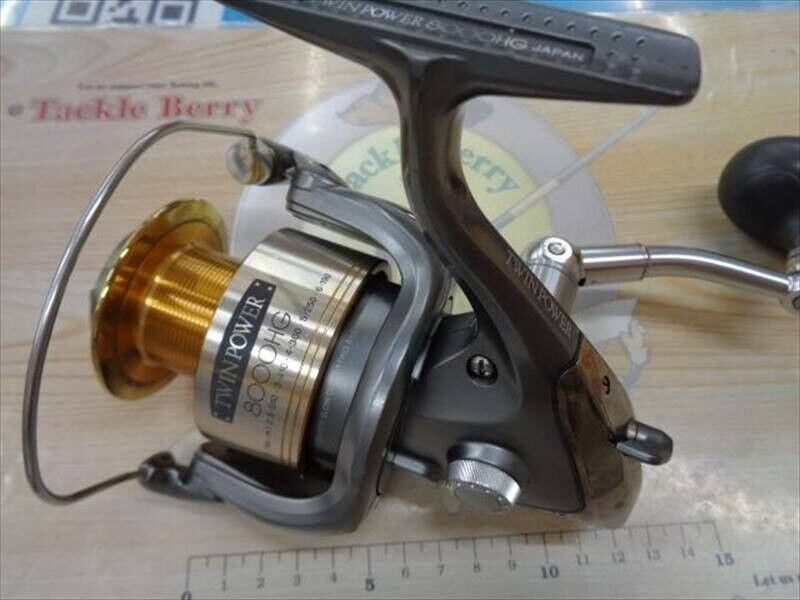 Shimano 02 Twin Power 8000HG Spinning Reel Used F/S | eBay Shimano 02 Twin Power 8000HG Spinning Reel Used F/S | eBay