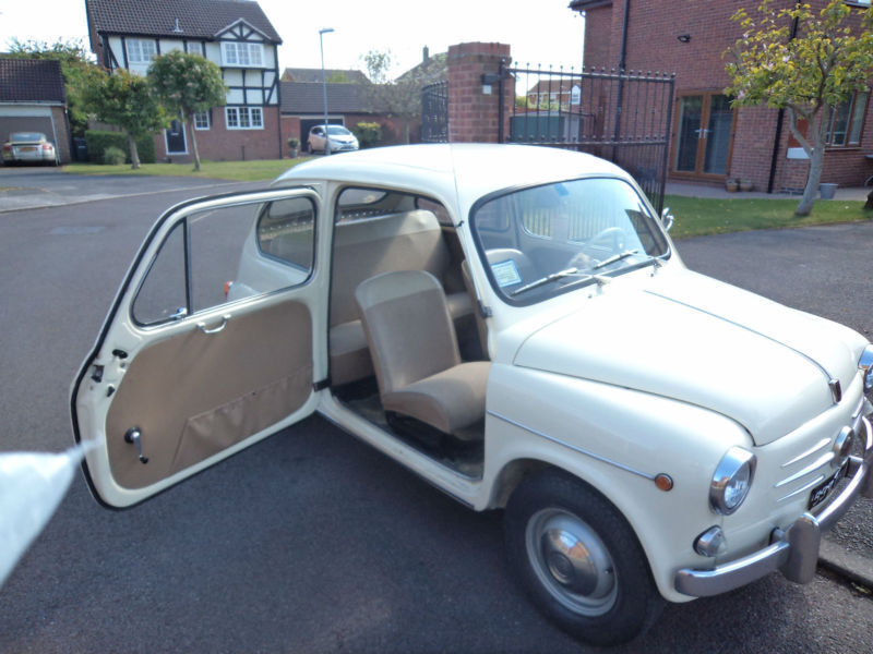 Fiat 600 D 1962 Suicide Doors 6400 Miles Only Totally