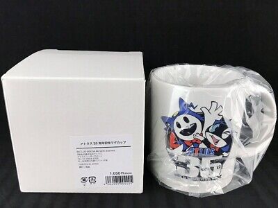 Persona 35th Anniversary Mug Atlus Sega Morgana & Jack Frost New