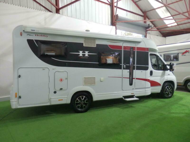HOBBY SIESTA T65 GE / 3500KG / GARAGE / 2 SINGLE BEDS / GERMAN / MOTORHOME in Littleborough