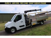 2019 Vauxhall Movano Movano 2.3 F3500 L3 Dropside With Crane (130 bhp) Dropside 