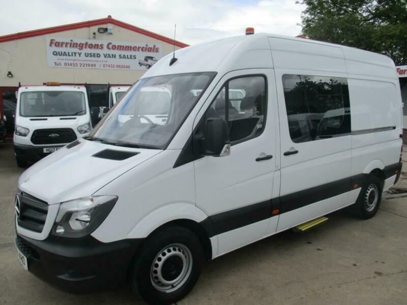 MERCEDES BENZ SPRINTER MWB WELFARE UNIT, CREW, MESS, MESSING VAN TOILET