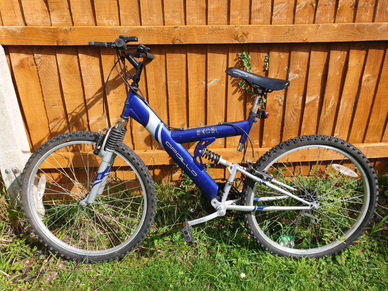 apollo excel full suspension mountain bike