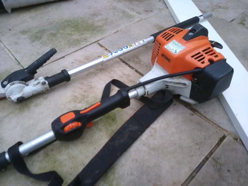 Stihl KM94RC kombi unit + strimmer/hedge trimmer/blower in Bradley