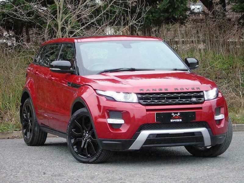 2013 Range Rover Evoque 2.2 SD4 Dynamic 5dr Auto HUGE SPEC RED