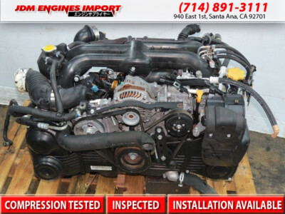 2007-2014 Subaru Impreza WRX Engine Turbo JDM EJ20 2.0 Replacement for EJ25 2.5L