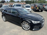 2017 Audi A3 2.0 TFSI Black Edition 5dr HATCHBACK PETROL Manual