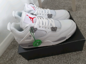 Mens Nike Air Jordan 4, Oreo White size 8.5