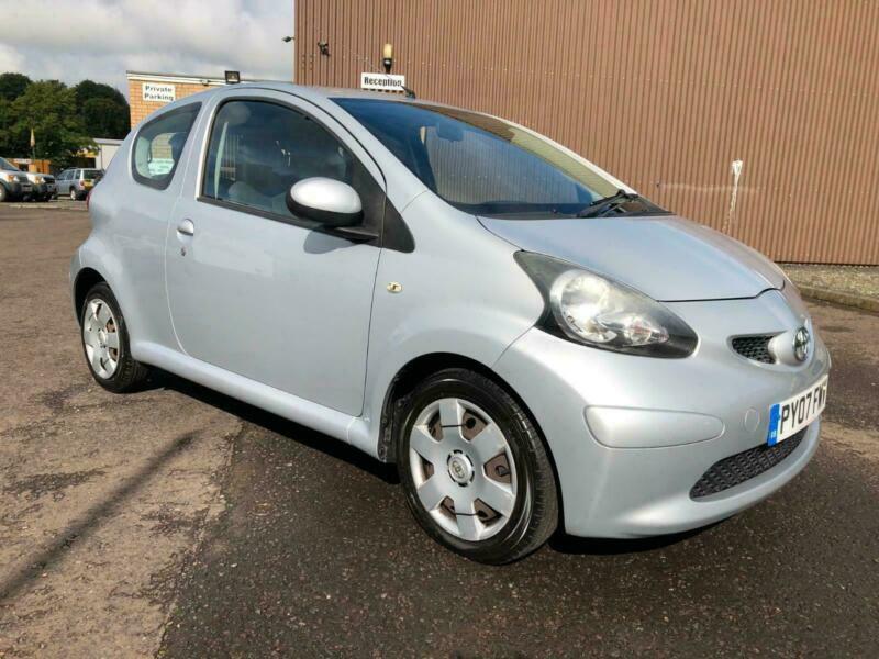 0707 Toyota AYGO 1.0 VVTi + Silver 5 Door 72077mls MOT Apr 2021 in