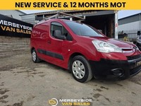 2009 Citroen Berlingo 1.6 HDi 625Kg LX 75ps PANEL VAN DIESEL Manual