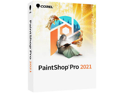 Corel PaintShop Pro 2021, Vollversion Lizenz auf DVD-ROM oder Download