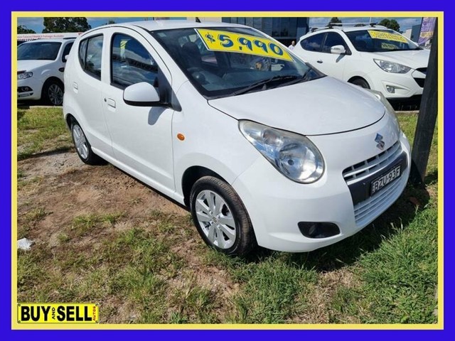 2011 Suzuki Alto GF GL White 4 Speed Automatic Hatchback ...