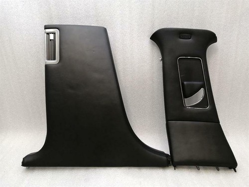 BENTLEY FLYING SPUR Left B Post Leather Cover SET 3W5867285D Verkleidung B-Säule