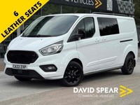 2022 Ford Transit Custom 130ps Limited 6 Seat Crew L2 H1 Euro 6 with 16" Alloys,