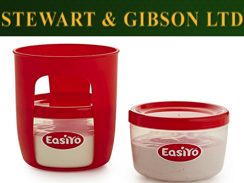 EasiYo Basket and Jars for Original 1kg Yogurt Maker makes two 500g