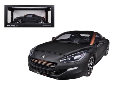 2012 Peugeot RCZ R Black / Gold 1:18 Detailed Diecast Car Model by Norev 184785