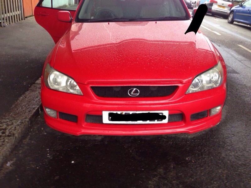 Lexus is200 is 200 is300 altezza body kit TTE TRD AERO bumper lip