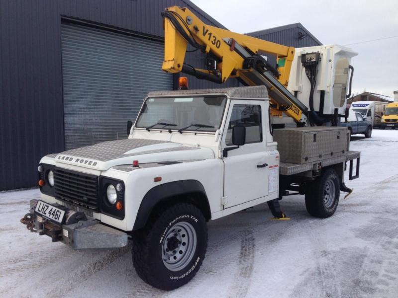*SOLD* 2009 Landrover defender 130 2.4TDCi Allan Access Cherry Picker