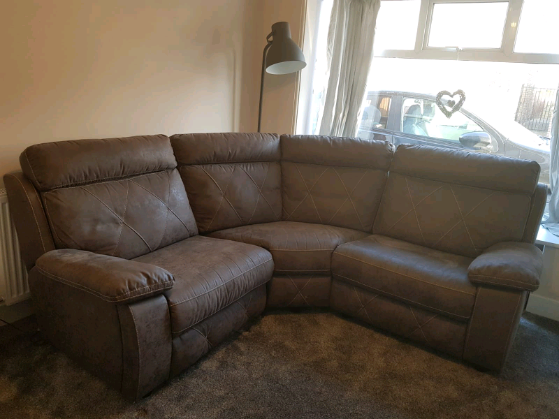 endurance leather corner sofa