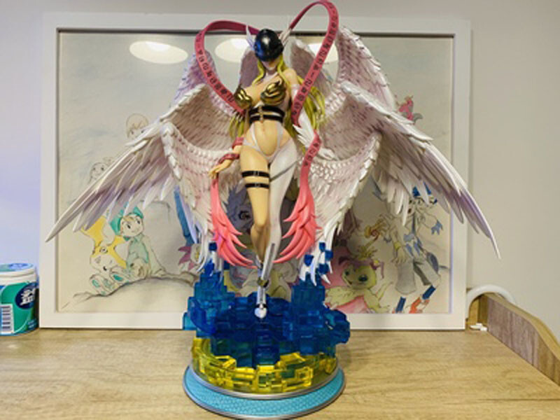 Angel-Studio Digimon Angewomon 1/4 Statue LED Painted Model