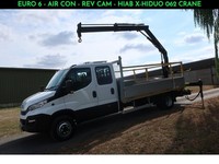 2020 Iveco Daily 3.0 70C18D XXLWB Crew Cab Dropside With Hiab X-Hiduo 062 Crane 