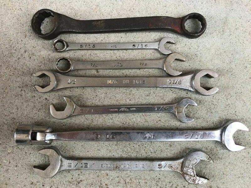 Lot 7 Mac Wrenches Used for sale in Warner Robins, Search