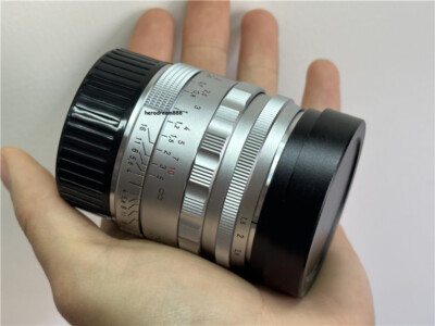 Metal Lens Hood For Voigtlander VM28 1.5 Lens CNC Alloy Square Lens Hood NEW