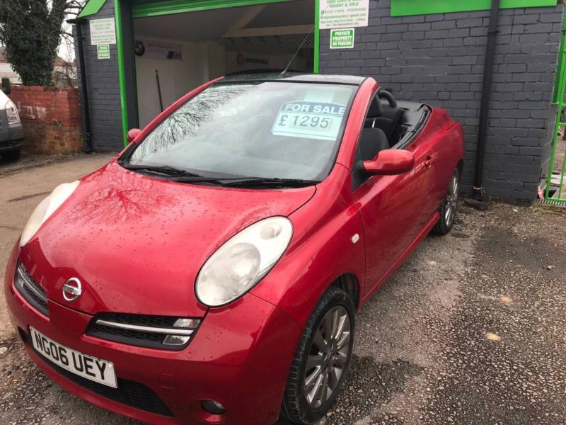 Nissan Micra 2006 Convertible 2+2 Hard Top 1.6 Sport Great condition in Derby, Derbyshire