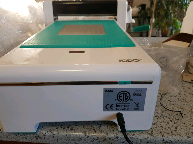 Todo di cutting electric heat embossing machine in Fraserburgh