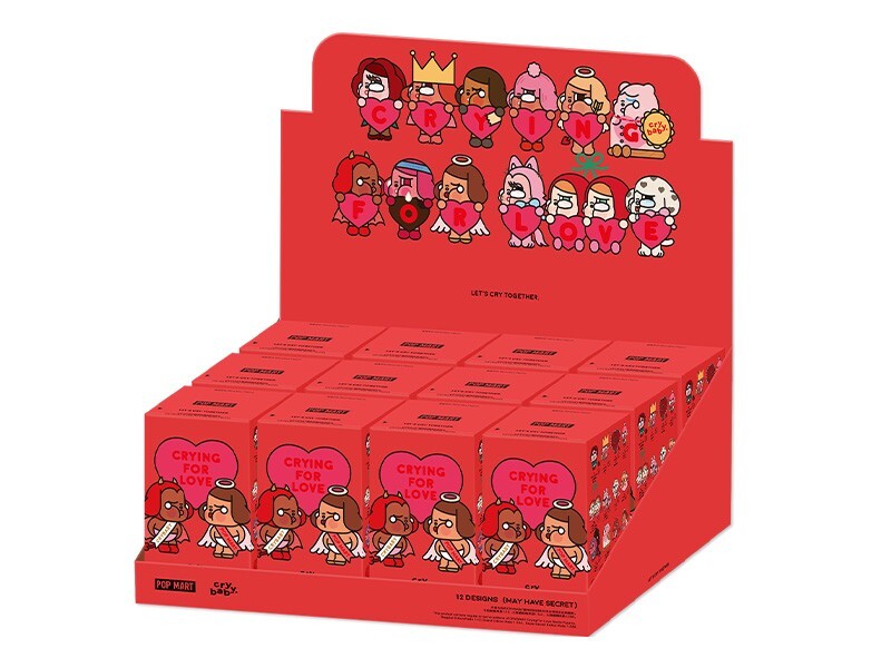 POP MART crying for love ジュエリーBOX POP MART CRYBABY Crying For Love series Assorted Box 12pcs figure