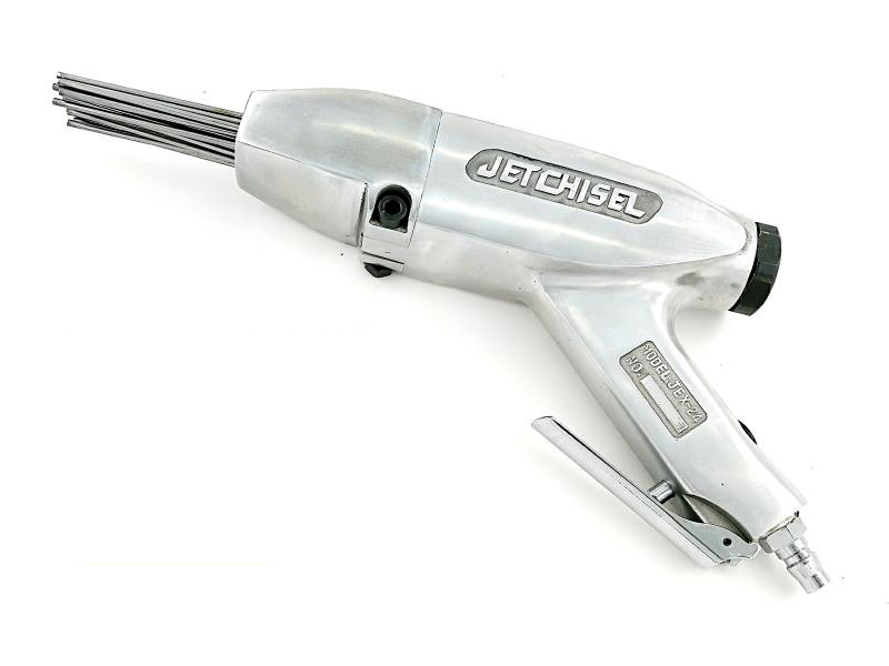JEX24 Air Needle Scaler Rust Cleaning Pneumatic Jet Chisel Needle