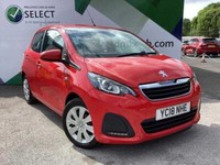 2018 Peugeot 108 1.0 Active 5dr Manual Hatchback Petrol Manual