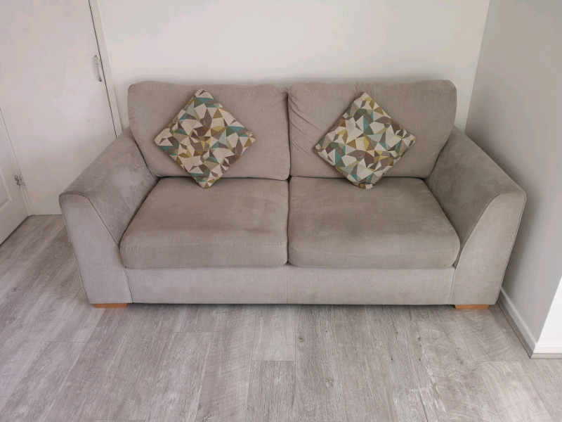 Dfs Omnia 3 Seater Sofa Large Cuddle Chair And Half Moon Foot Stool