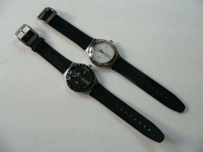 Pre-owned Swatch Condition  Irony Sydney 2000 Olympics Swagmen Yzs02 2-watch Set Rare