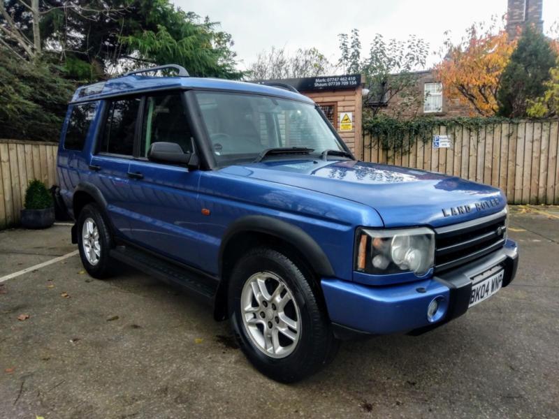 2004 LAND ROVER DISCOVERY 2.5 TD5 7 SEATER LANDMARK IN MONTE CARLO BLUE