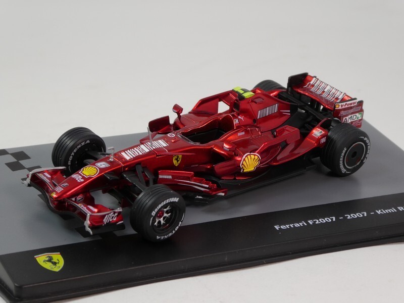 Ferrari F2007 Kimi Räikkönen 1/43 1:43 Scale 2007 Formula 1 Kimi Raikkonen Ferrari F2007 | eBay