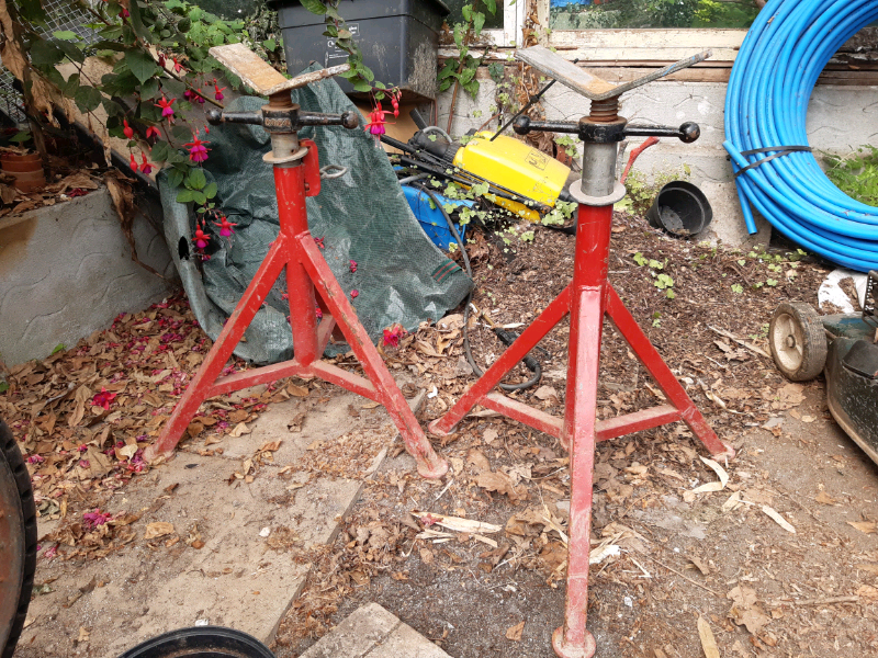 Large axle stands in Par, Cornwall Gumtree