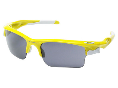 Oakley Fast Jacket XL Sunglasses OO9097-15 Lemon Peel/Grey