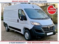Vauxhall Movano L2 H2 MWB Hi Roof Panel Van Large Diesel Manual